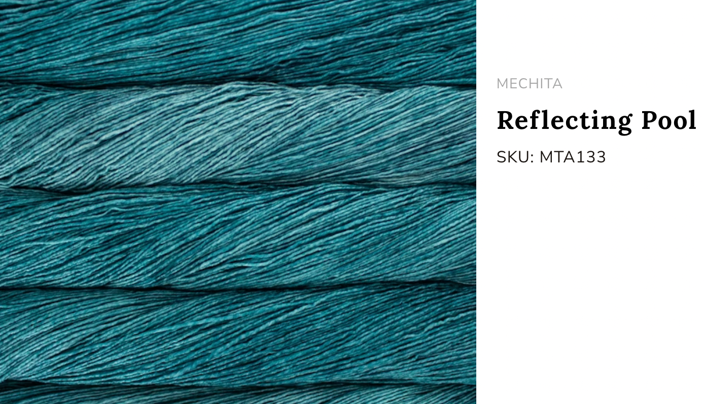 Premium iDOKNiT fingering weight yarn, MECHITA by Malabrigo Peru. 100% superwash merino wool, single-ply construction for elegant drape, 384m/100g. Hand-dyed authentic Peruvian yarn curated by iDOKNiT for soft, vibrant, and professional knitting projects.