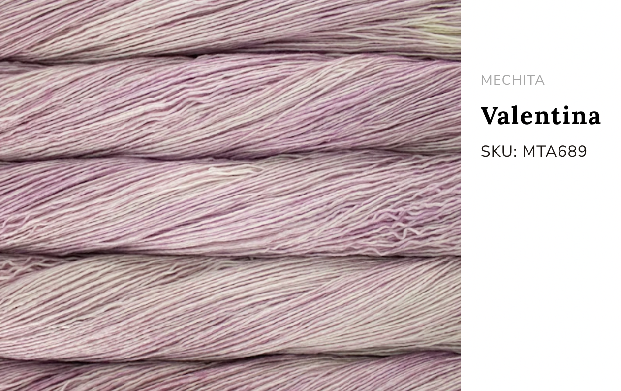 Premium iDOKNiT fingering weight yarn, MECHITA by Malabrigo Peru. 100% superwash merino wool, single-ply construction for elegant drape, 384m/100g. Hand-dyed authentic Peruvian yarn curated by iDOKNiT for soft, vibrant, and professional knitting projects.