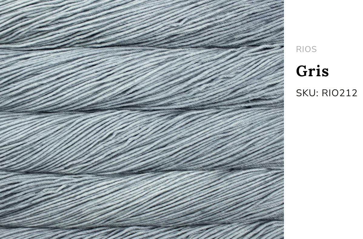 Premium iDOKNiT worsted weight yarn, RIOS by Malabrigo Peru. 100% superwash merino wool, 4-ply construction for stitch definition, 192m/100g. Hand-dyed authentic Peruvian yarn curated by iDOKNiT for durable, soft, and professional knitting projects.