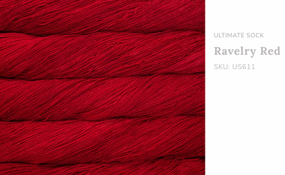 Premium iDOKNiT fingering weight yarn, ULTIMATE SOCK by Malabrigo Peru. Durable blend of 75% superwash merino wool and 25% nylon, 385m/100g. Hand-dyed authentic Peruvian yarn curated by iDOKNiT for resilient socks, garments, and shawls with superior 4-ply stitch definition.