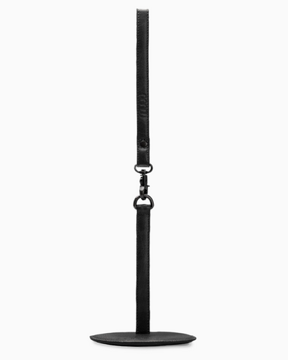 muud GYRIT genuine leather portable yarn holder with wrist strap from iDOKNiT