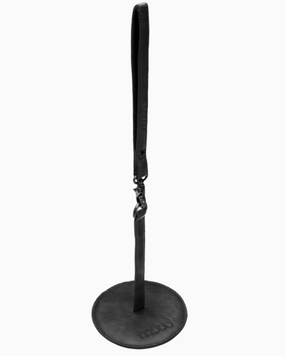muud GYRIT genuine leather portable yarn holder with wrist strap from iDOKNiT