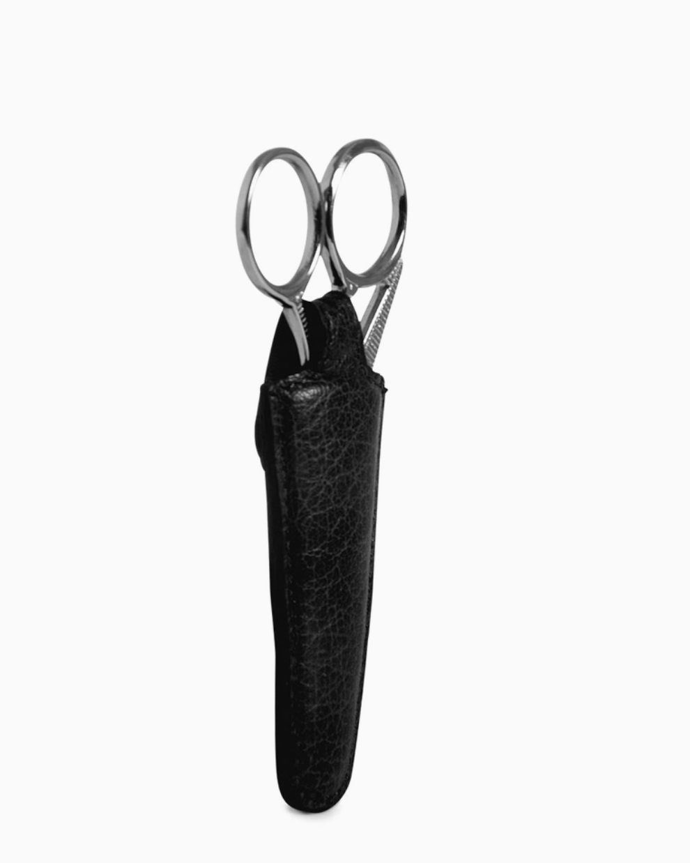 muud ESPOO genuine leather small embroidery scissors case sheath with snap button closure from iDOKNiT