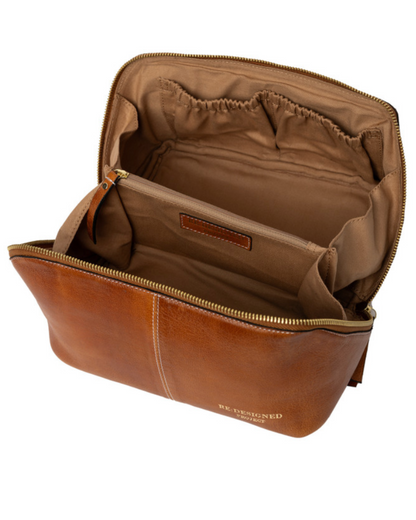 RE PROJECT 9 handcrafted compact Urban Leather beauty box style knitting needle and notion organizer case from iDOKNiT