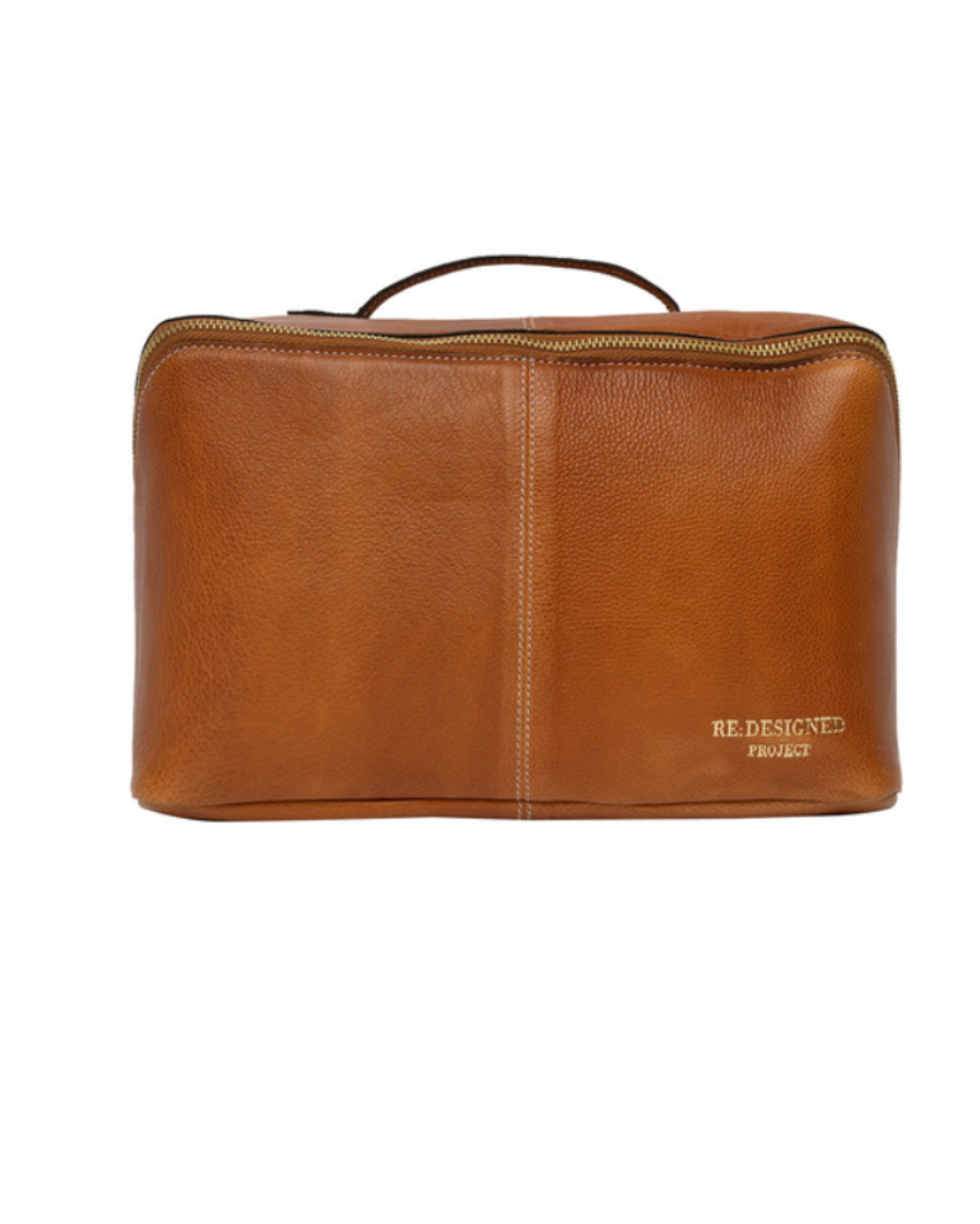 RE PROJECT 10 handcrafted Urban Leather beauty box style knitting needle and notion organizer case from iDOKNiT
