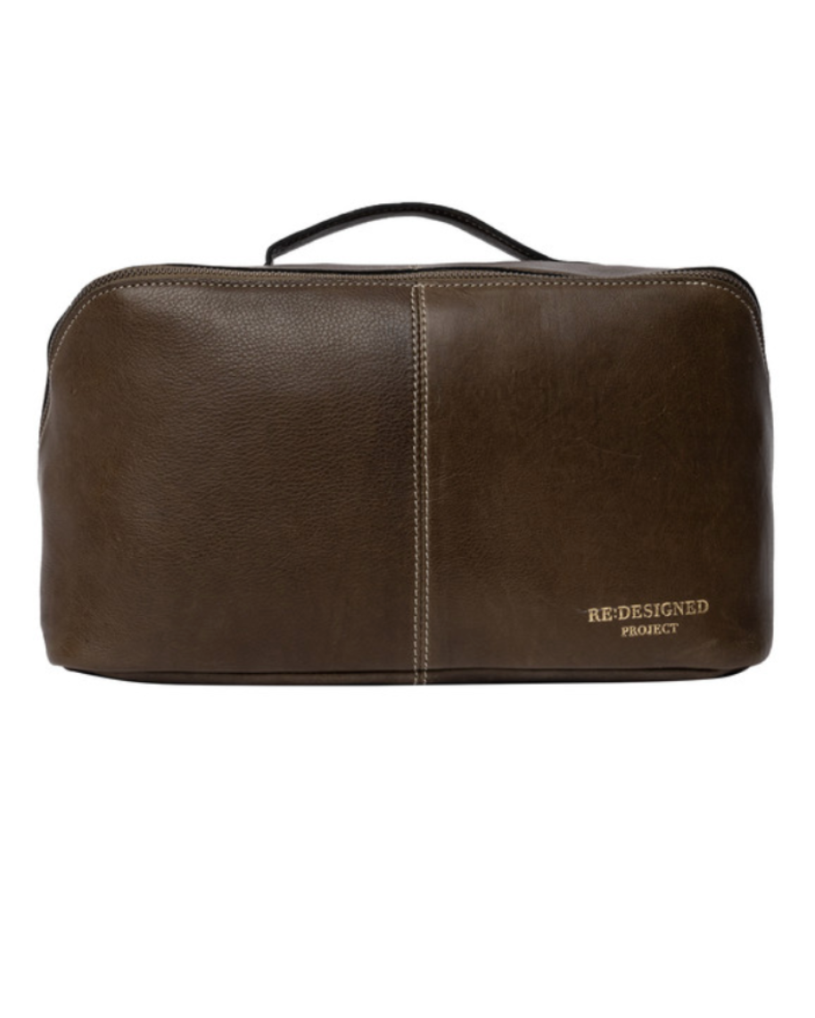 RE PROJECT 10 handcrafted Urban Leather beauty box style knitting needle and notion organizer case from iDOKNiT