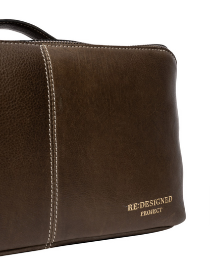 RE PROJECT 10 handcrafted Urban Leather beauty box style knitting needle and notion organizer case from iDOKNiT