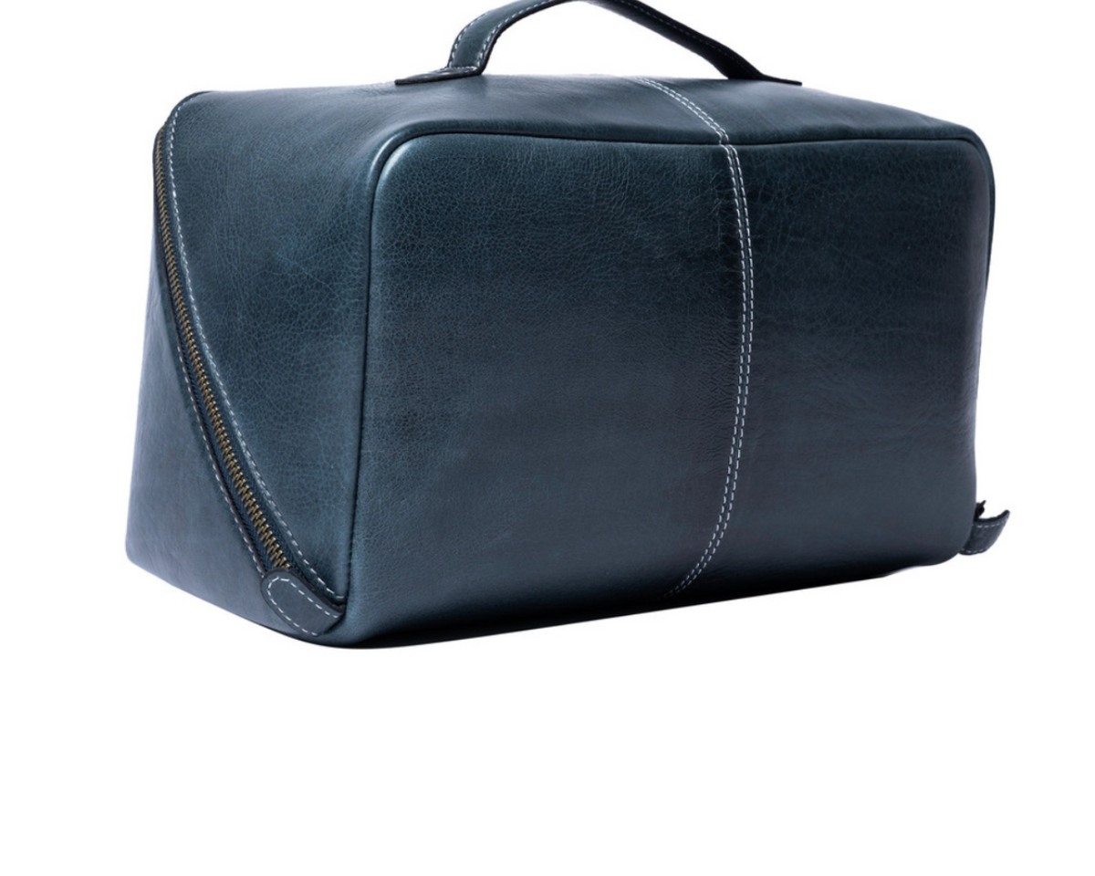 RE PROJECT 10 handcrafted Urban Leather beauty box style knitting needle and notion organizer case from iDOKNiT