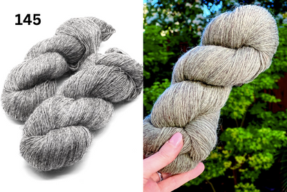 Paces Vilnas Fabrika Dundaga 7.1 100% Latvian Merino wool lace weight yarn, traditionally processed and lanolin-rich for authentic knitting at iDOKNiT.