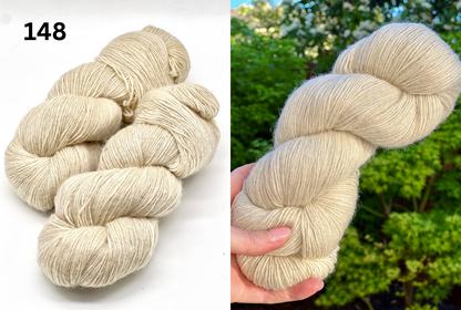 Paces Vilnas Fabrika Dundaga 7.1 100% Latvian Merino wool lace weight yarn, traditionally processed and lanolin-rich for authentic knitting at iDOKNiT.