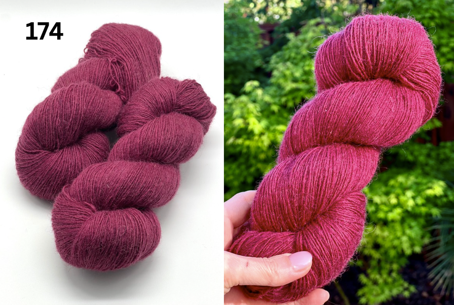 Paces Vilnas Fabrika Dundaga 7.1 100% Latvian Merino wool lace weight yarn, traditionally processed and lanolin-rich for authentic knitting at iDOKNiT.