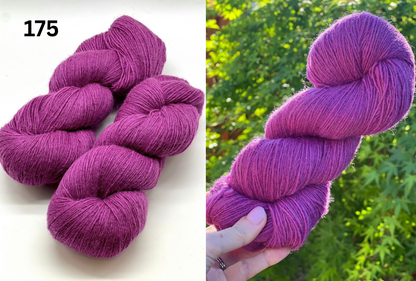 Paces Vilnas Fabrika Dundaga 7.1 100% Latvian Merino wool lace weight yarn, traditionally processed and lanolin-rich for authentic knitting at iDOKNiT.
