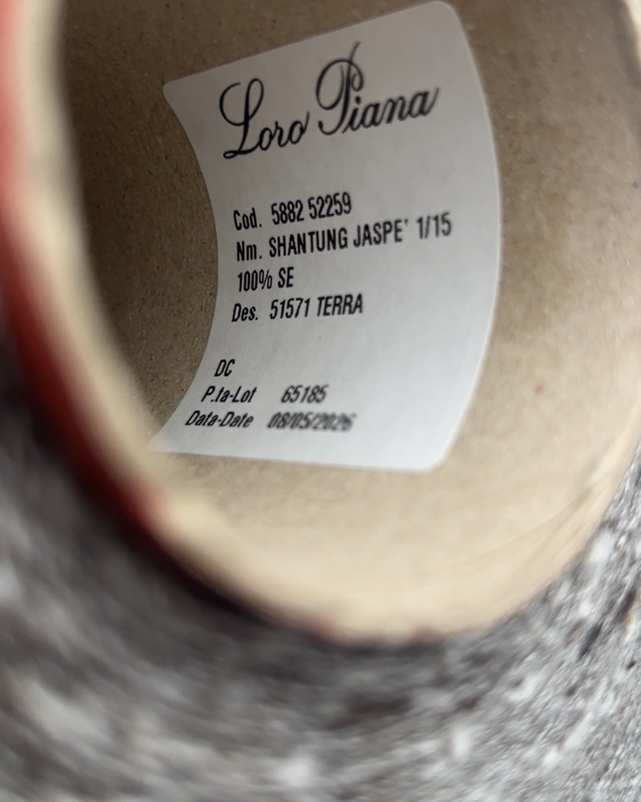 Loro Piana Shantung Jaspe wild tussah silk tweed lace weight yarn balls from iDOKNiT