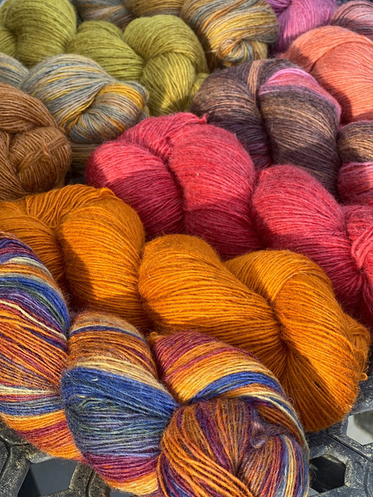 RARE FIND: Dundaga 7.1 Merino 100% Yarn, Skeins or Cake, Lace Weight, Single Ply, 470m/100g (514y/3.52oz)