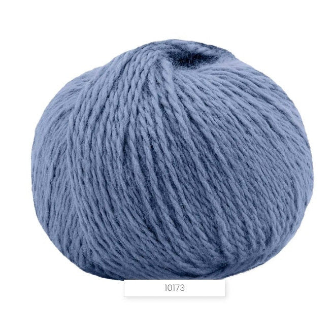 Lana Gatto CLASS Merino Angora yarn 50g ball in Aran weight, Italian luxury wool.