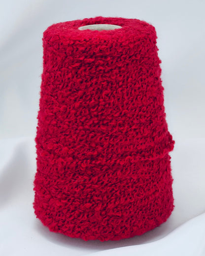 CARIAGGI 93 percent cashmere 7 percent silk boucle Italian textured yarn ball and cone from iDOKNiT