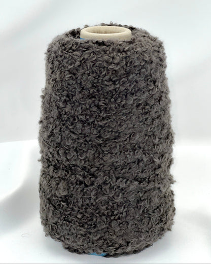 CARIAGGI 93 percent cashmere 7 percent silk boucle Italian textured yarn ball and cone from iDOKNiT