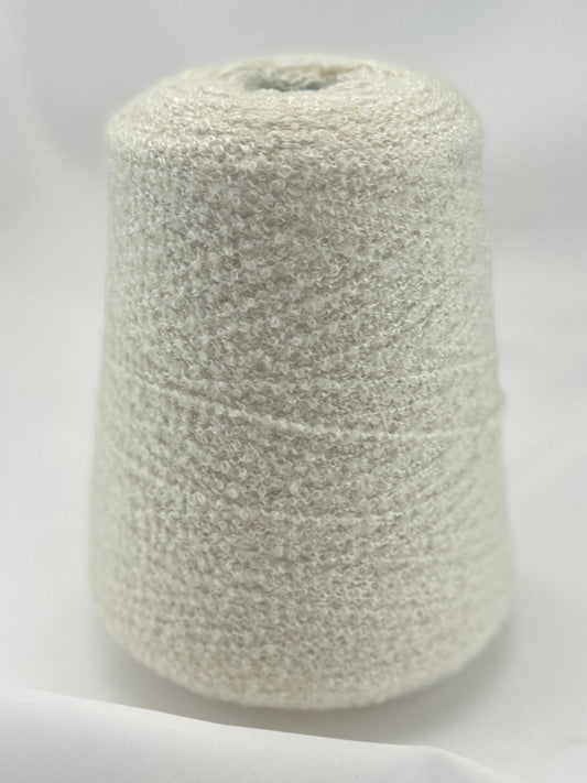 Пряжа букле из кашемира и шелка, ZEGNA BARUFFA Boucle, итальянская пряжа премиум-класса, доступна в мотках и на конусах, вес DK, 300 м/100 г (328 y)