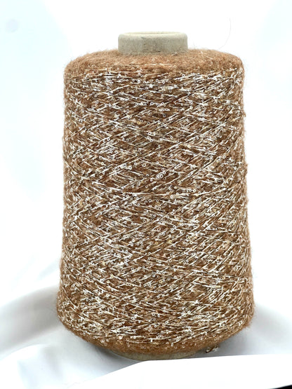 PAILLETTES Alpaca Cucinelli-Style Yarn, LIKECHOPIN, Premium Italian Yarn by MILLEFILI, Available in Balls or on Cone, Sport Weight 320m/100g