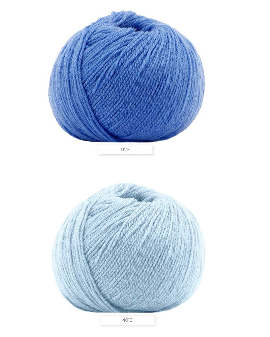 Lana Gatto Mignon 100 percent pure fine Merino wool 25g ball Italian fingering weight yarn from iDOKNiT