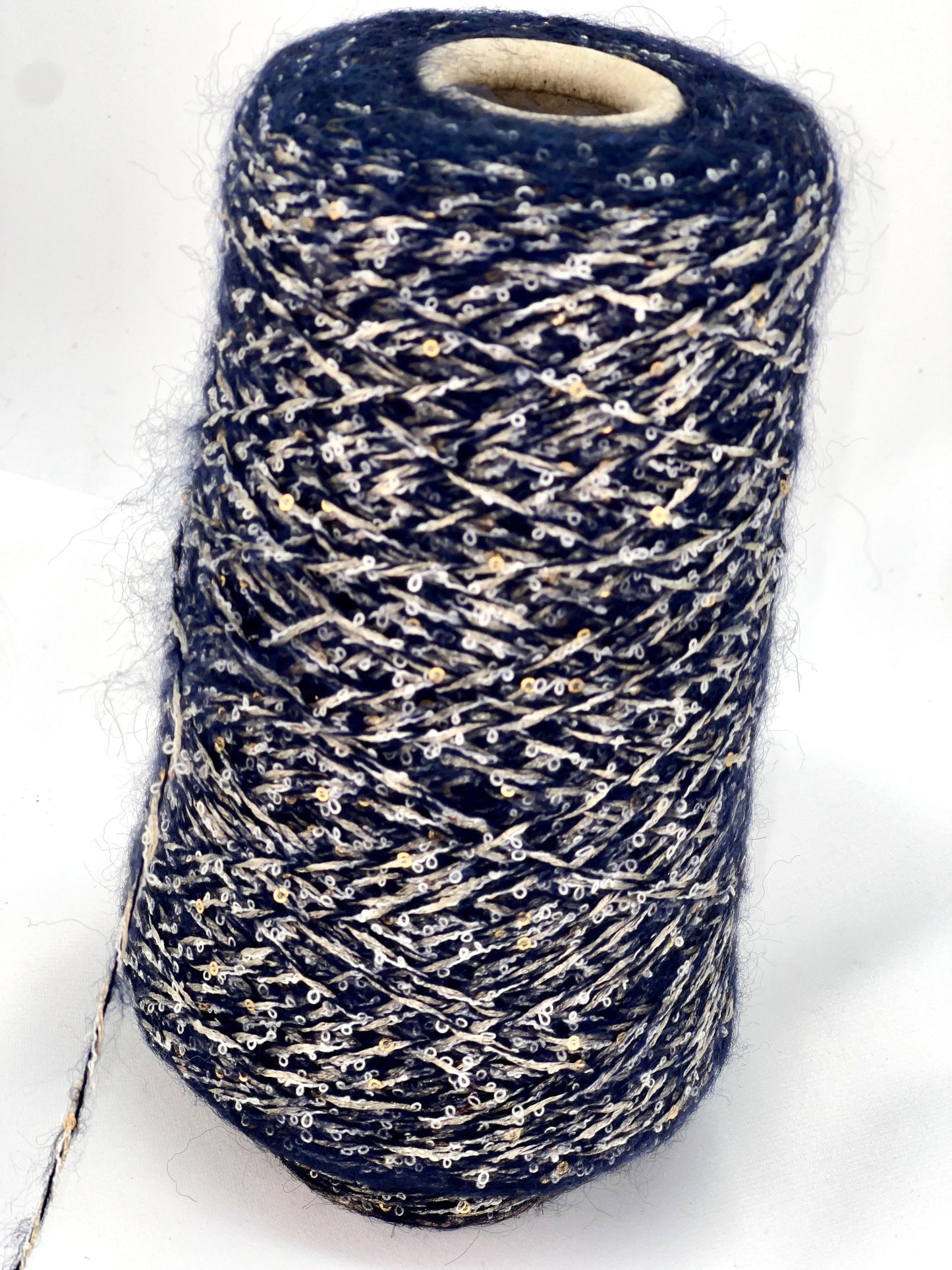 PAILLETTES Alpaca Cucinelli-Style Yarn, LIKECHOPIN, Premium Italian Yarn by MILLEFILI, Available in Balls or on Cone, Sport Weight 320m/100g