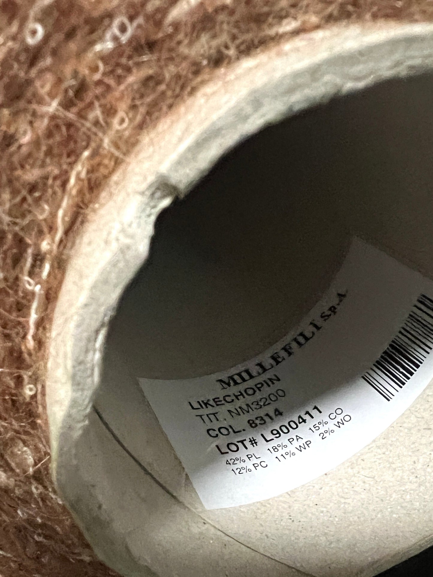 PAILLETTES Alpaca Cucinelli-Style Yarn, LIKECHOPIN, Premium Italian Yarn by MILLEFILI, Available in Balls or on Cone, Sport Weight 320m/100g