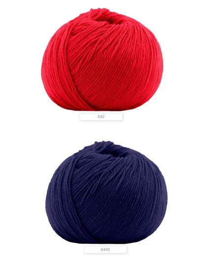 Lana Gatto Mignon 100 percent pure fine Merino wool 25g ball Italian fingering weight yarn from iDOKNiT