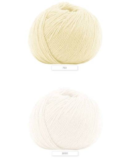 Lana Gatto Mignon 100 percent pure fine Merino wool 25g ball Italian fingering weight yarn from iDOKNiT