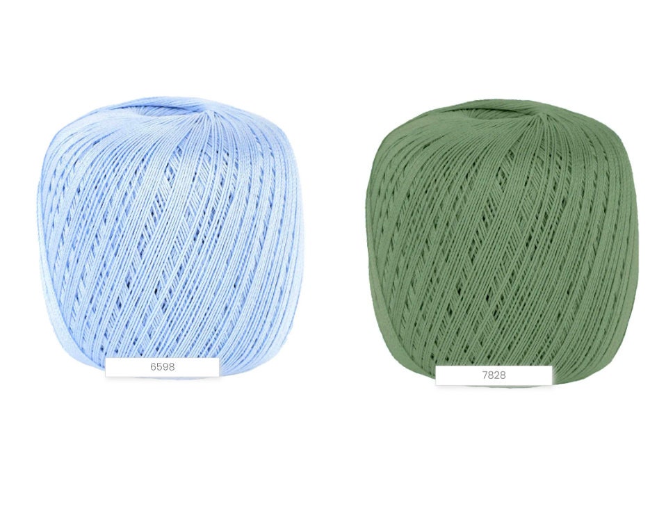 Lana Gatto Cablé 5 mercerized Egyptian Mako cotton fingering weight yarn from iDOKNiT. Smooth, tightly spun premium Italian fiber with a subtle sheen for luxury knitting and crochet, 175m per 50g ball.