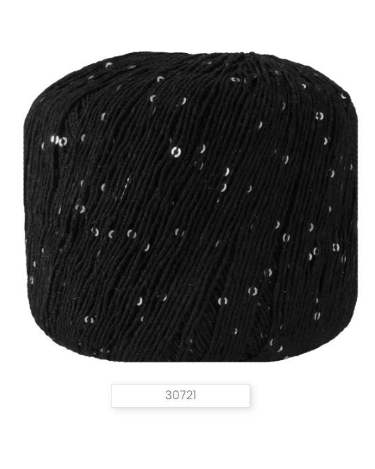 Lana Gatto IBIZA lurex cotton paillettes yarn with elegant sparkle
Italian fingering yarn IBIZA with micro sequins and metallic accents
Lana Gatto IBIZA summer yarn showing light-catching shimmer and texture
Lurex cotton paillettes yarn for beachwear summer tops and shawls
Luxury Italian IBIZA yarn for statement accessories and warm-weather knitwear