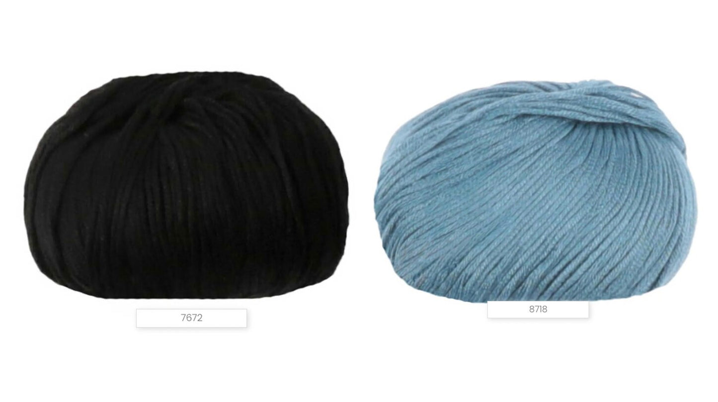 Luxury Lana Gatto SUGAR Italian sugar cane viscose yarn for breathable summer tops dresses shawls lightweight sweaters and elegant warm-weather knitwear