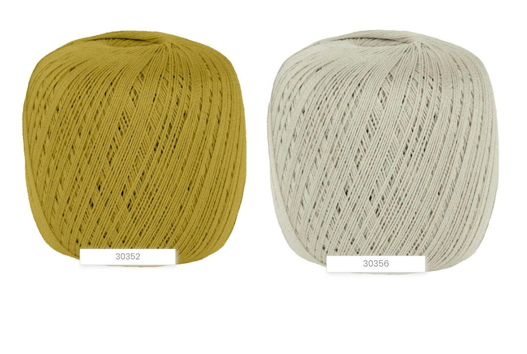 Lana Gatto Cablé 5 mercerized Egyptian Mako cotton fingering weight yarn from iDOKNiT. Smooth, tightly spun premium Italian fiber with a subtle sheen for luxury knitting and crochet, 175m per 50g ball.