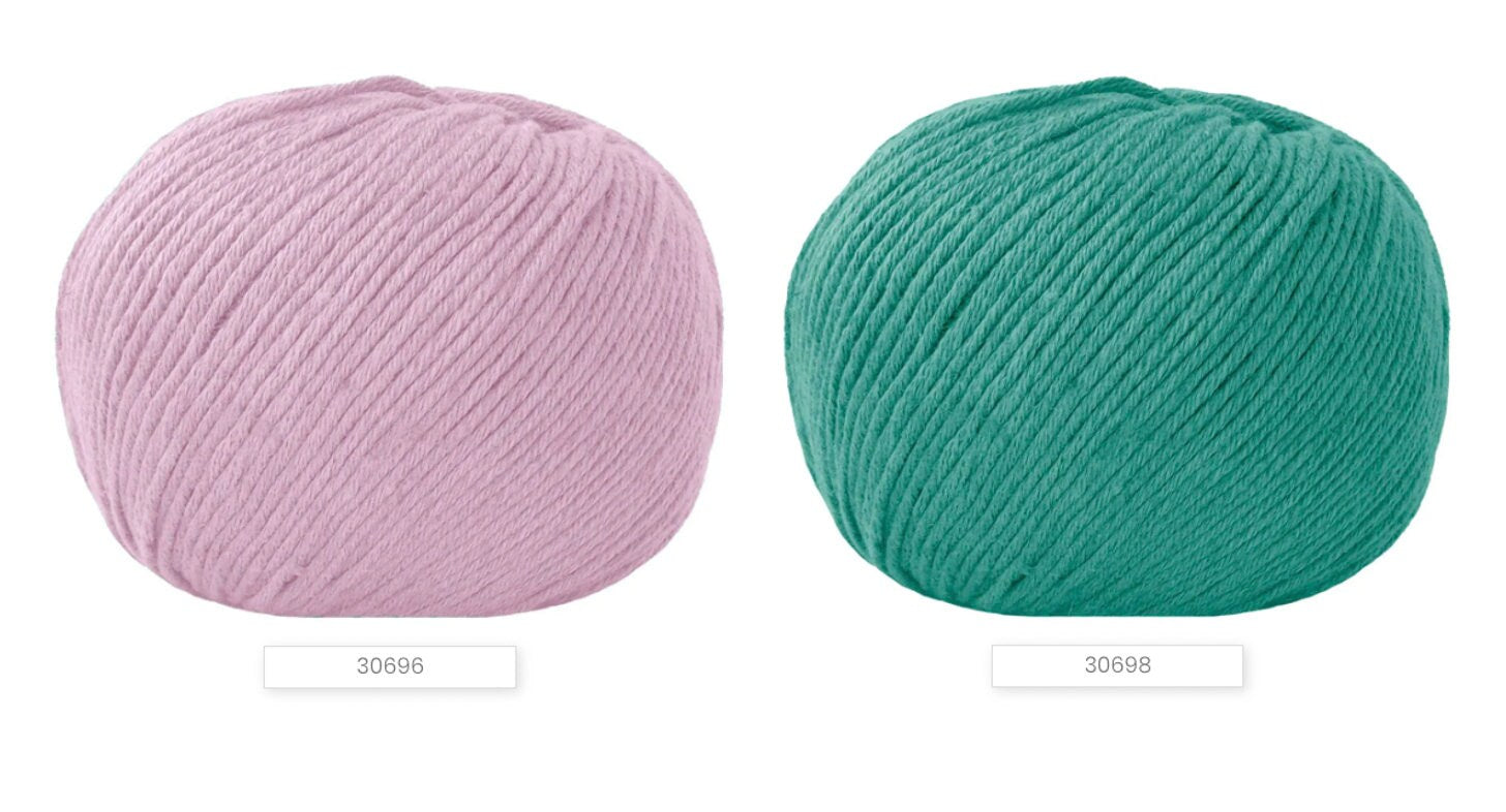 Breathable cotton linen yarn for summer knitting and crochet