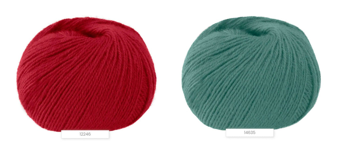 Aladino 50 percent pure new wool 50 percent acrylic shrinkproof fingering weight yarn from iDOKNiT
