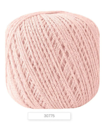 Lana Gatto GLOSSY linen viscose chain yarn Italian summer yarn
Luxury linen viscose yarn for breathable summer knitwear
Close up of GLOSSY chainette yarn showing airy texture and sheen
Italian flax viscose yarn for elegant lightweight garments
Soft summer chain yarn for tops shawls and modern knitwear
