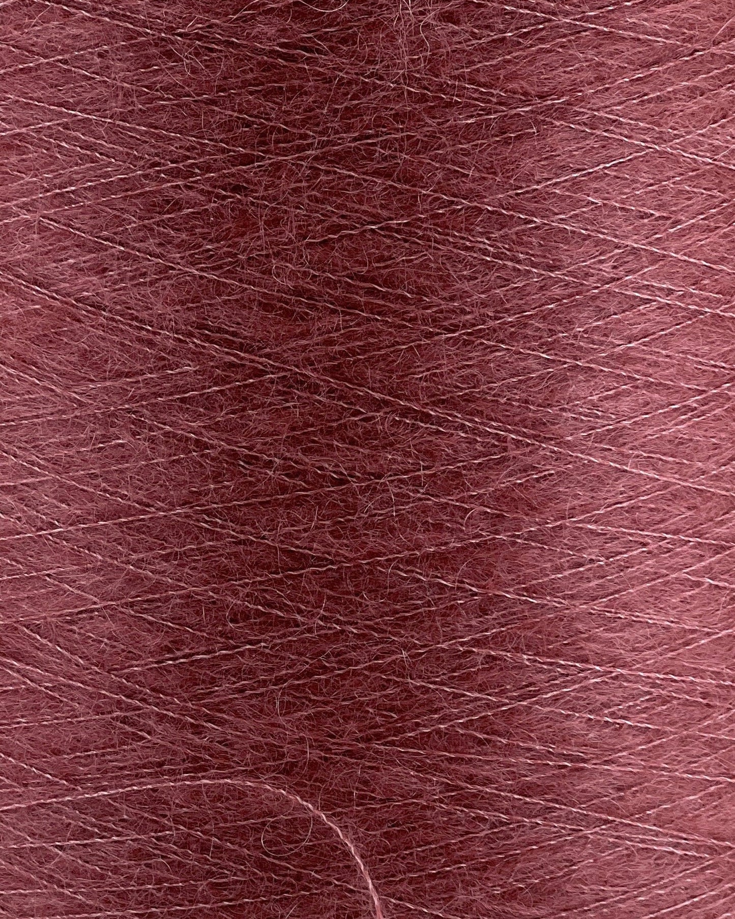 SESIA VIVIENNE Super Kid Mohair Silk yarn cone with luxurious halo texture, Italian fingering weight yarn