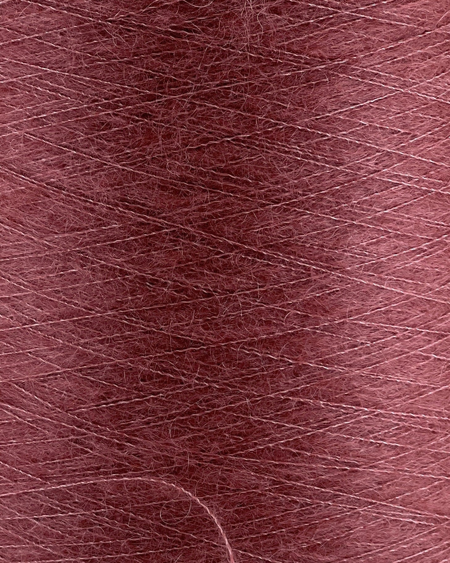 SESIA VIVIENNE Super Kid Mohair Silk yarn cone with luxurious halo texture, Italian fingering weight yarn
