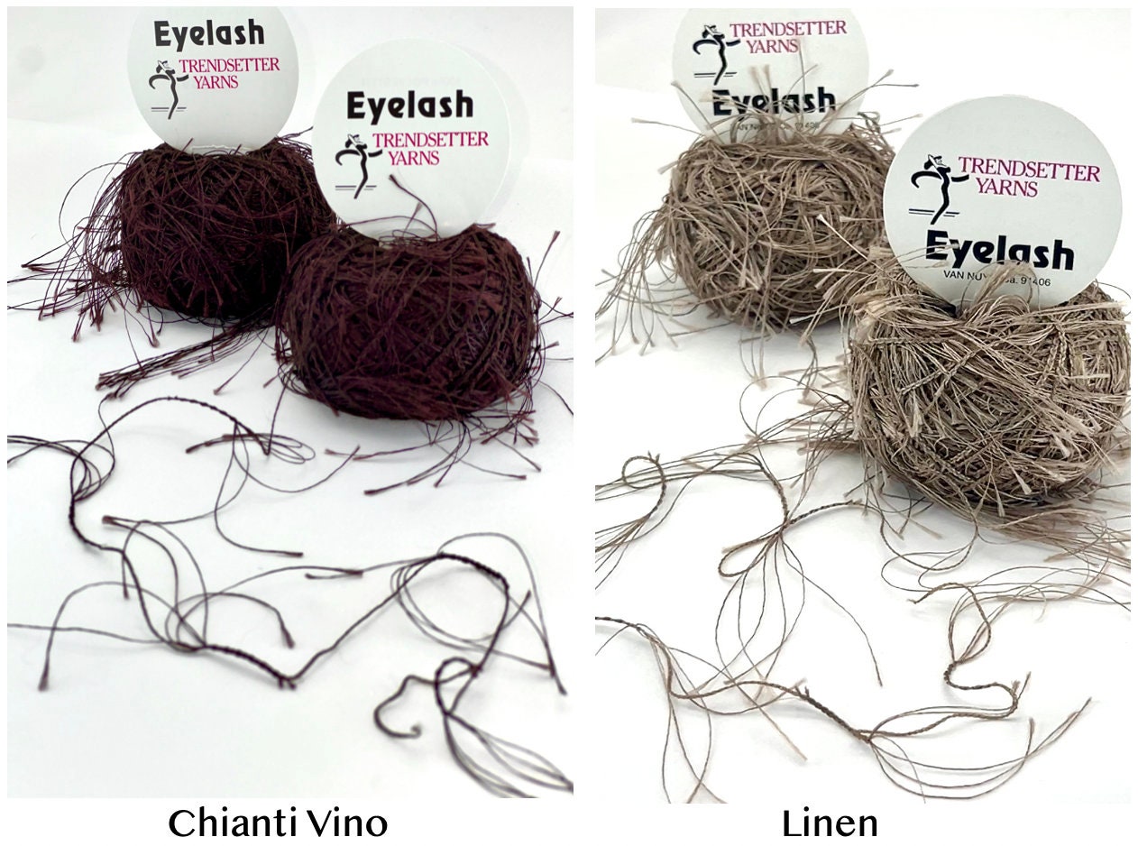 Пряжа для меха, ресниц или помпонов, Trendsetter Yarns, Италия, 20 г/67 м (0,71 унции/73 года)