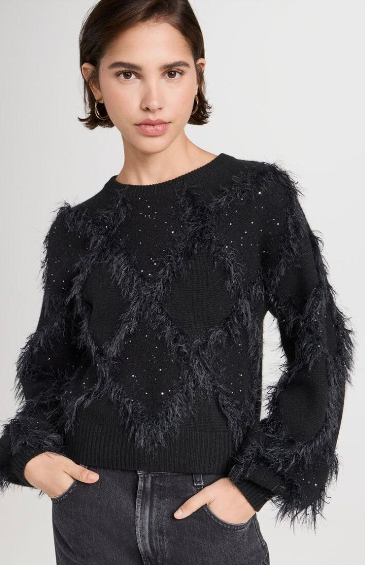 Пряжа для меха, ресниц или помпонов, Trendsetter Yarns, Италия, 20 г/67 м (0,71 унции/73 года)