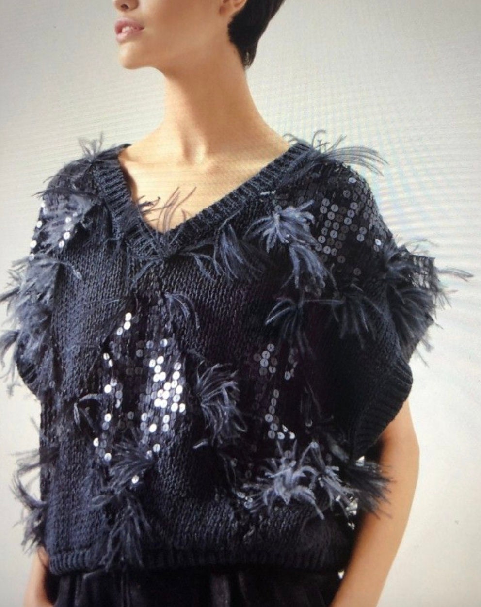 Пряжа для меха, ресниц или помпонов, Trendsetter Yarns, Италия, 20 г/67 м (0,71 унции/73 года)