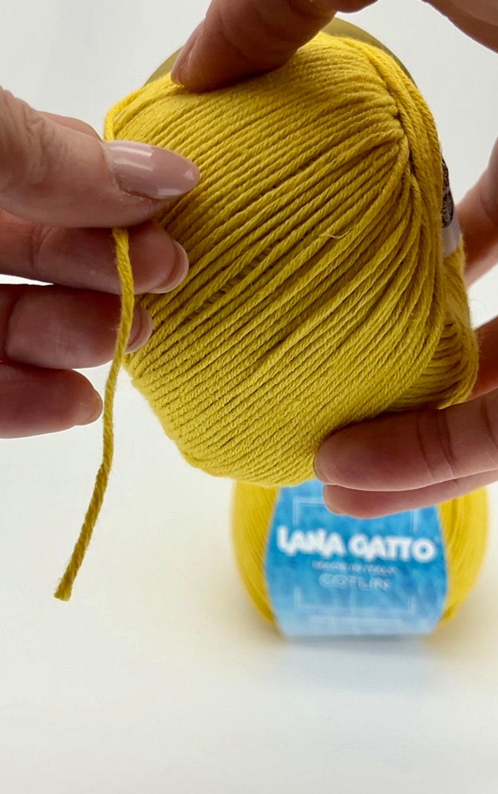 Lana Gatto COTLIN cotton linen yarn made in Italy
