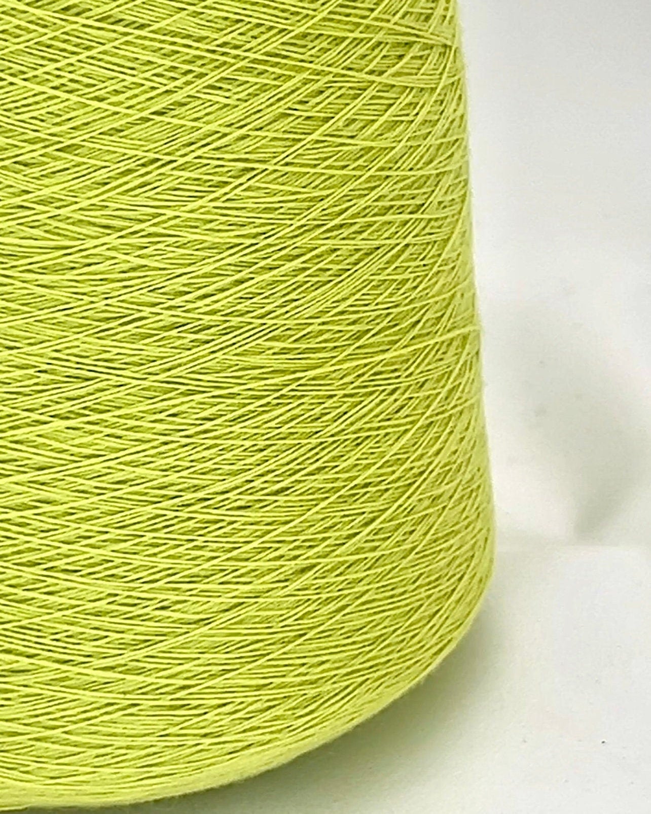 Loro Piana SUPERCASH 100% cashmere lace yarn in Fluo Lemon, iDOKNiT shop