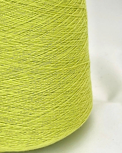 Loro Piana SUPERCASH 100% cashmere lace yarn in Fluo Lemon, iDOKNiT shop