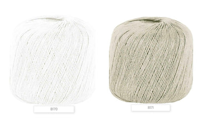 FRESH 100% Linen flax yarn by Lana Gatto, Italy – premium sport-weight summer yarn shown in a vibrant palette of colors. Ideal for breathable summer tops, elegant lightweight cardigans, and luxury knitting. Made in Tollegno, Italy. Available at iDOKNiT.com.