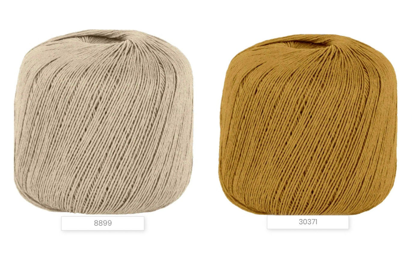 FRESH 100% Linen flax yarn by Lana Gatto, Italy – premium sport-weight summer yarn shown in a vibrant palette of colors. Ideal for breathable summer tops, elegant lightweight cardigans, and luxury knitting. Made in Tollegno, Italy. Available at iDOKNiT.com.