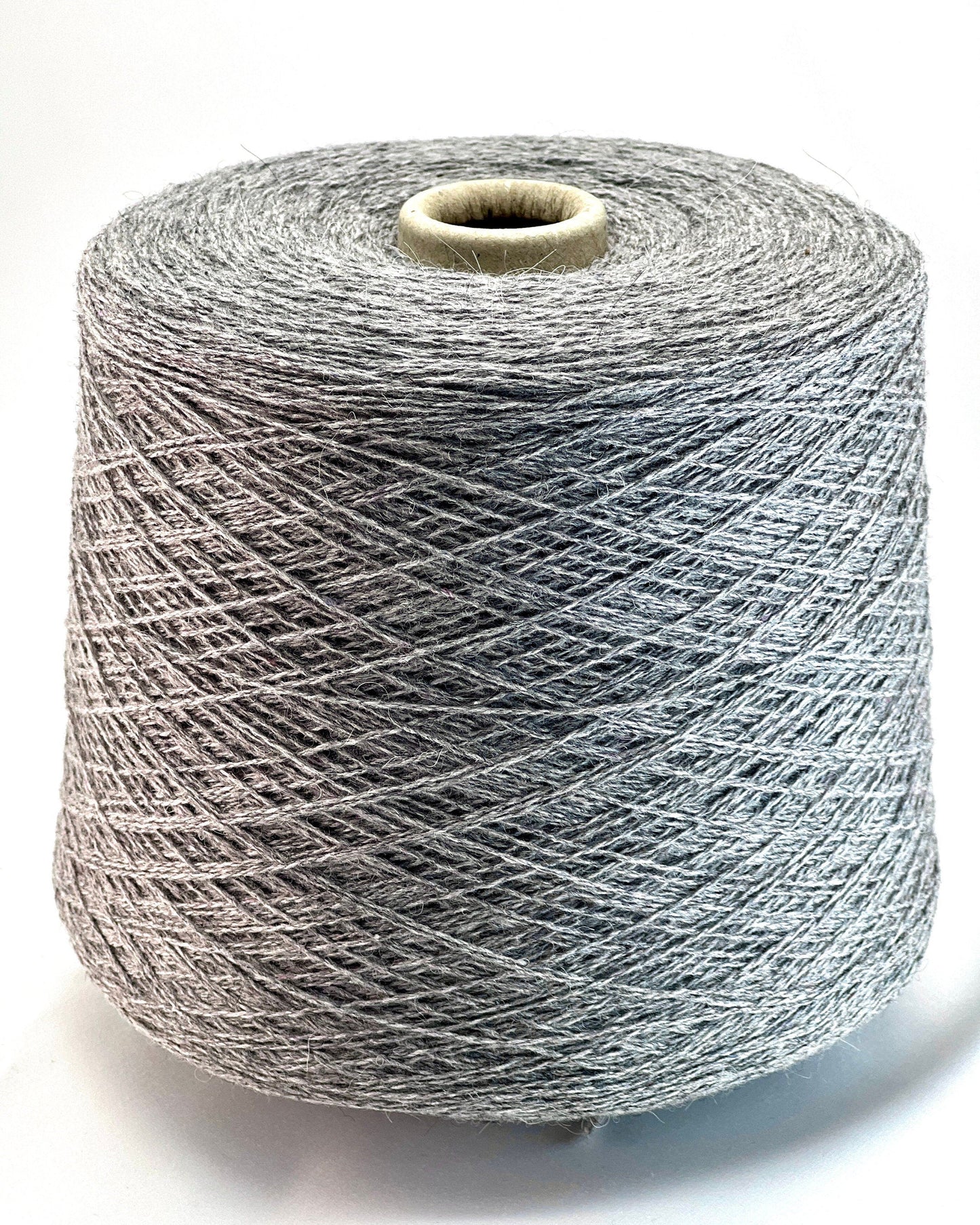 PROFILIO CASHAIR cashmere camel hair yarn in Grey Melange, Italian lace weight yarn for sweaters, cardigans, shawls, and luxury knitwear.