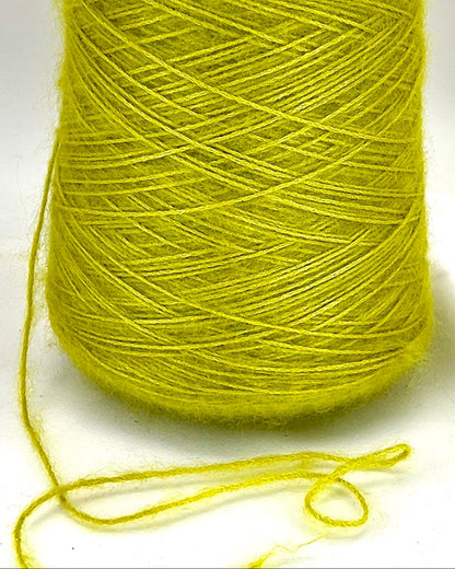 Silk and superkid mohair cord chain yarn on cone made in Italy by Filcom. Only at IDOKNIT shop.