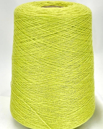 Loro Piana SUPERCASH 100% cashmere lace yarn in Fluo Lemon, iDOKNiT shop