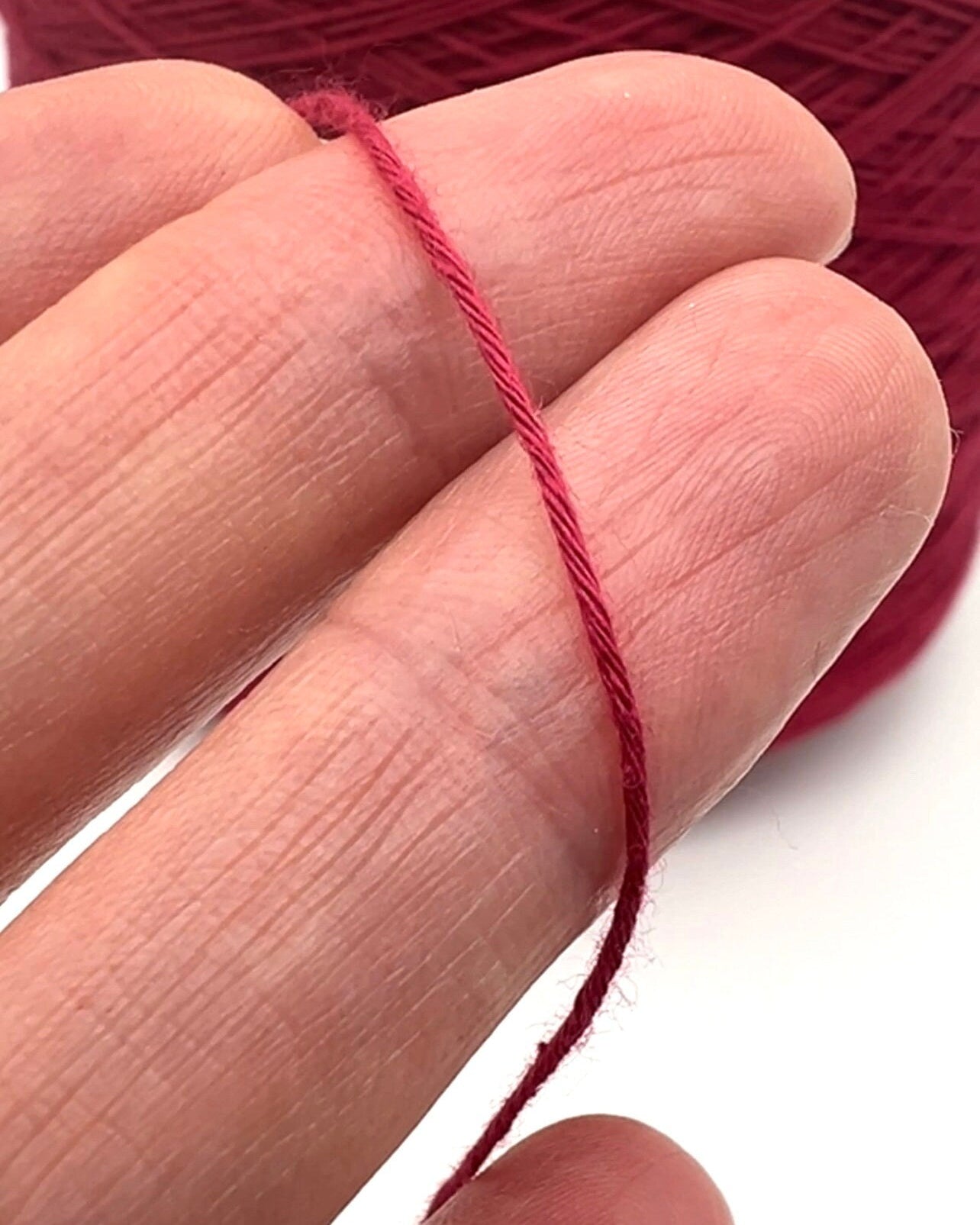 dakota 100 percent cotton yarn italy
luxury italian cotton lace yarn 625m 100g
soft cotton yarn for knitting crochet weaving
italian cotton yarn close up stitch definition
dakota cotton yarn balls or cones