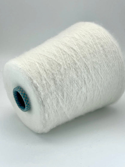 FLUFFY Cashmere 71 Silk 19 Elastane 10 STRETCHY Yarn, SENCE, Luxury Itlains Yarn by CARIAGGI, Available in Balls and on Cone, Lace Weight, 1200m/100g  (1312y/3.52oz)